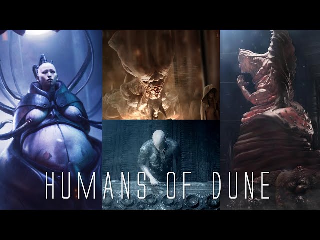 Human Types, Hybrids and Evolved Forms in Dune