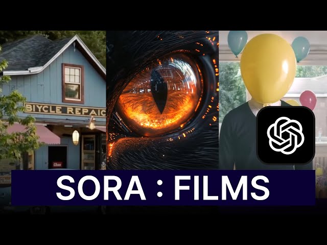 NOUVEAU : Film 100% OpenAI SORA + 10 Nouvelles Démos Incroyables + Prix