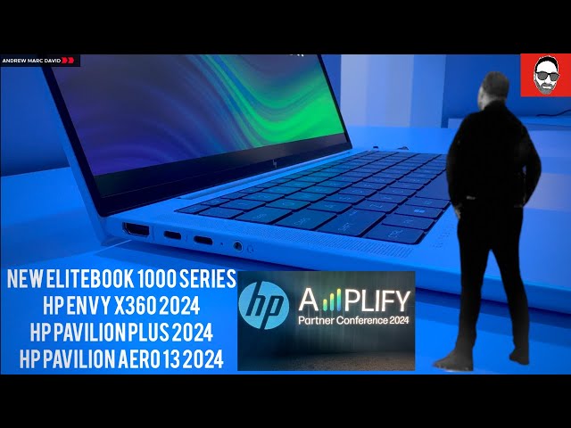 HP Amplify 2024: New Envys, Pavilions and Elitebooks
