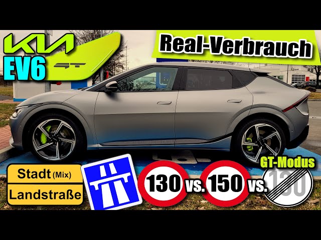 2024 Kia EV6 GT - REAL-VERBRAUCH - Test Reichweite Ladeverluste Review Daten deutsch