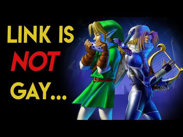 Game Journalist Tries to Sexualize Link - The Ocarina of Gay