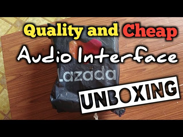 Quality and Cheap Audio Interface Unboxing from Lazada (M-Audio M-Track Duo)