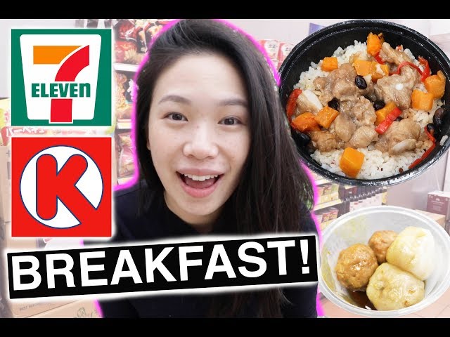 Eating BREAKFAST at Hong Kong CONVENIENCE Store | 7-ELEVEN & CIRCLE K 2019