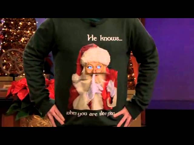 Digital Dudz Christmas Sweaters on Jay Leno