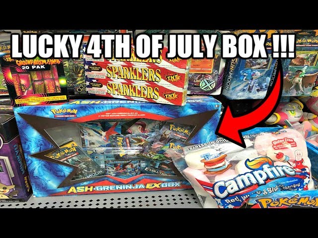 INSANE PULLS IN POKEMON CARD OPENING CHALLENGE! 4TH OF JULY SPECIAL