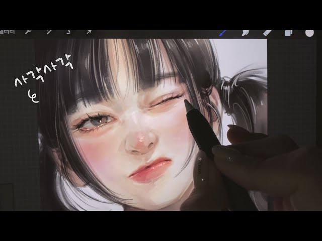 ✍️Real-time portrait drawing