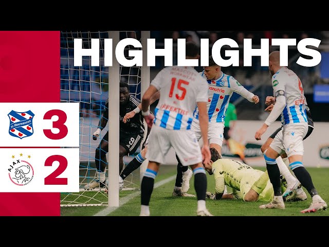 Highlights sc Heerenveen - Ajax | Eredivisie