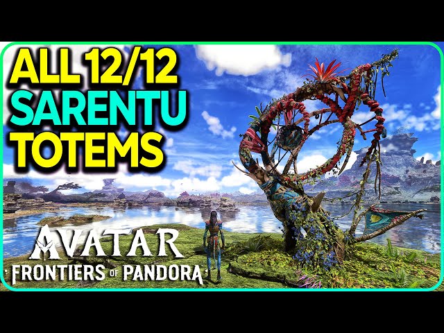 All 12 Sarentu Totems Puzzles Avatar Frontiers of Pandora