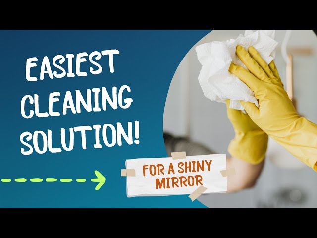 Mirror Cleaning Hack You Need to Try!