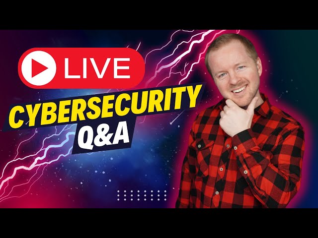 🔴 Live Cyber Security Q&A // Careers, Resumes, Training and Secret Codes!