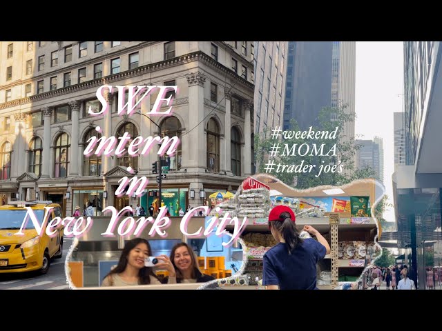 nyc swe intern vlog | becoming a newyorker (work, grocery shopping, ny metro, moma) | kellygraphy