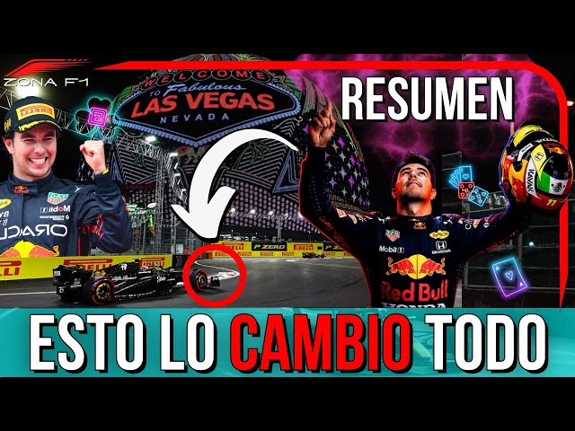 Checo El SECRETO de la Remondata | Resumen GP Las Vegas Formula 1