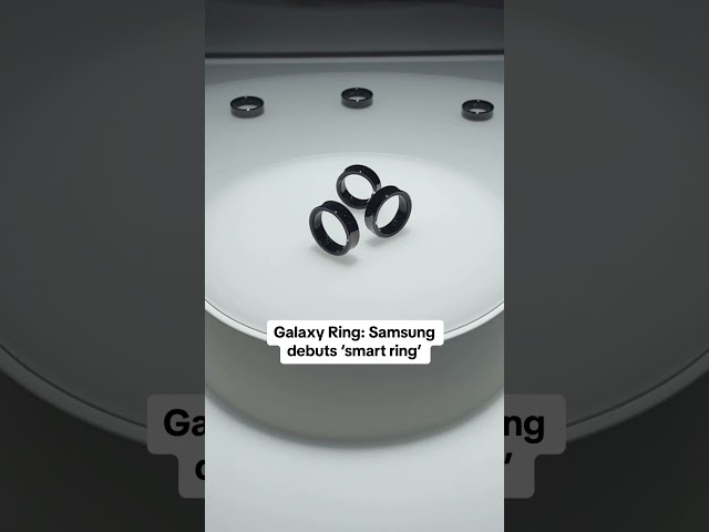 Galaxy Ring: Samsung debuts 'smart ring'