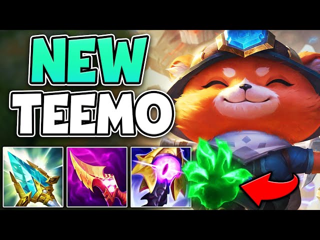 THERE'S A NEW TEEMO BUILD DESTROYING TOP LANE! (START ABUSING THIS NOW)