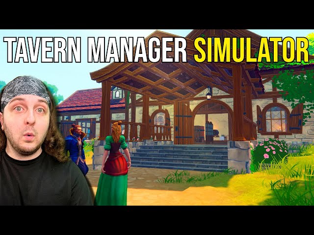 I RUN MY OWN TAVERN in Tavern Manager Simulator