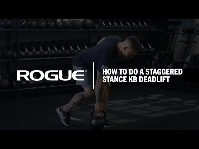 How To Do A Staggered Stance Kettlebell Deadlift