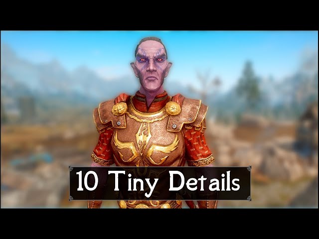 Skyrim: Yet Another 10 Tiny Details That You May Still Have Missed in The Elder Scrolls 5 (Part 54)