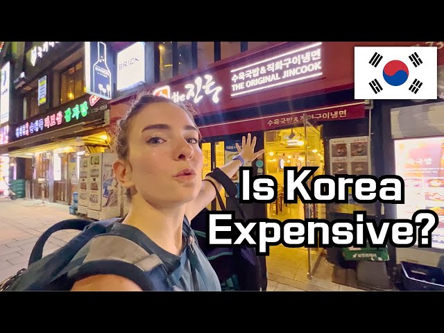 How Much I Spend in 1 Day in Korea 🇰🇷 (Typical Day) | [자막포함] 4K