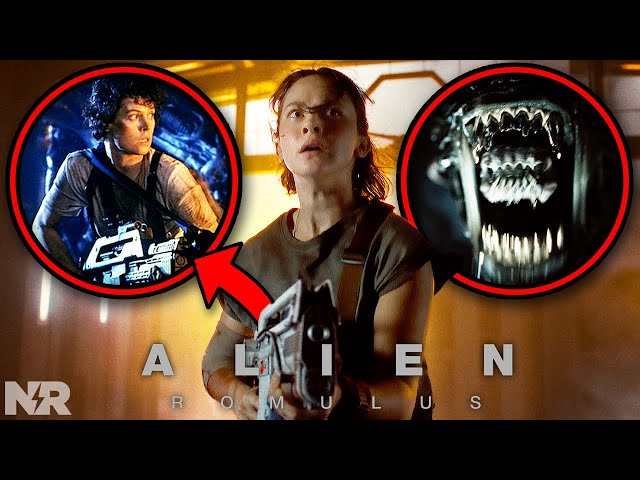 ALIEN ROMULUS TRAILER BREAKDOWN! Alien Movie Timeline & Details You Missed!