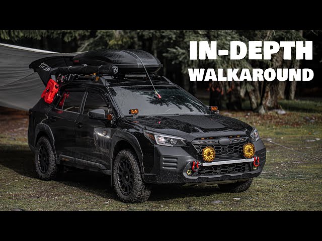 In-depth Walkaround of all the modifications on my 22 Subaru Outback Wilderness