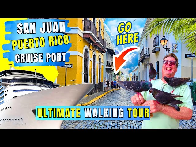 San Juan Puerto Rico Tour - Ultimate Cruise Port Tour of Old San Juan - MUST DO's