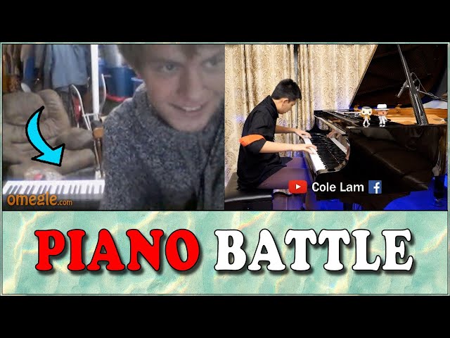 Play by Ear PIANO BATTLE On Omegle | Cole Lam
