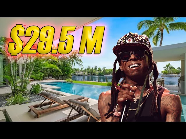 Lil Wayne is Millionaire House Listed For $29.5 Million #shorts