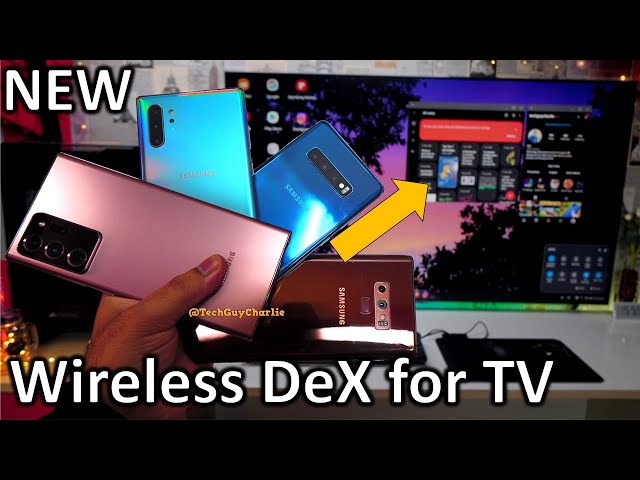 New Samsung wireless DeX is AWESOME, turns your TV into a Computer (quite literally)