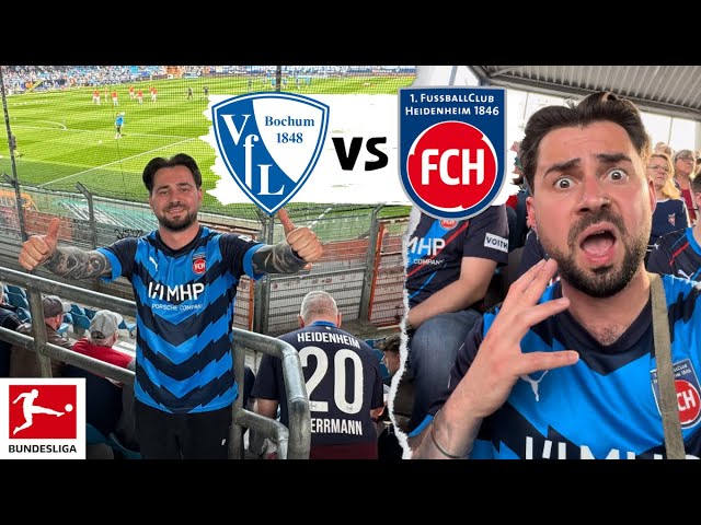 VfL BOCHUM vs. 1. FC HEIDENHEIM - Stadionvlog ⚪️🔴🔵 Spannendes Duell im Ruhrstadion | S7EVEN