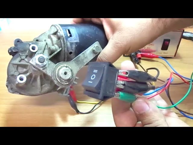 DC Motor Direction - 6 Pin Switch - DC Motor yönlendirme - 6 pinli anahtar