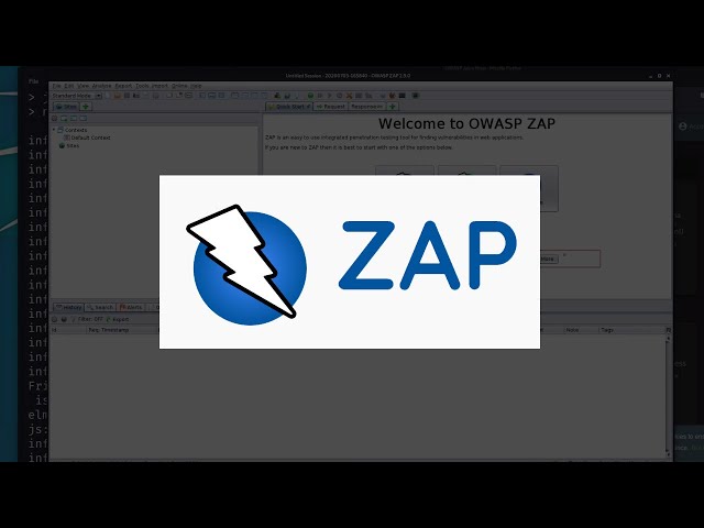 Launching OWASP ZAP manual exploration for the first time