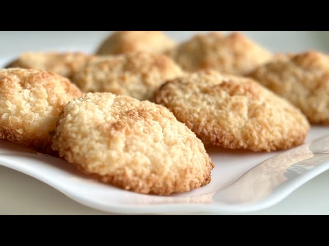 SHOCK! Well, very quick cookies with 3 ingredients! without flour, eggs, sugar and butter