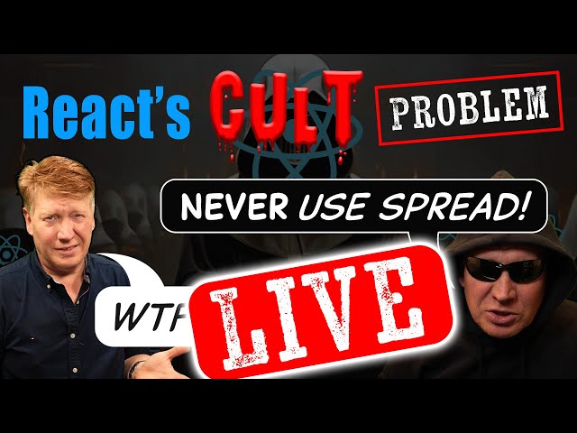 LIVE! Are You In A React Cult?