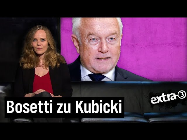 Sarah Bosetti antwortet Wolfgang Kubicki | extra 3 | NDR