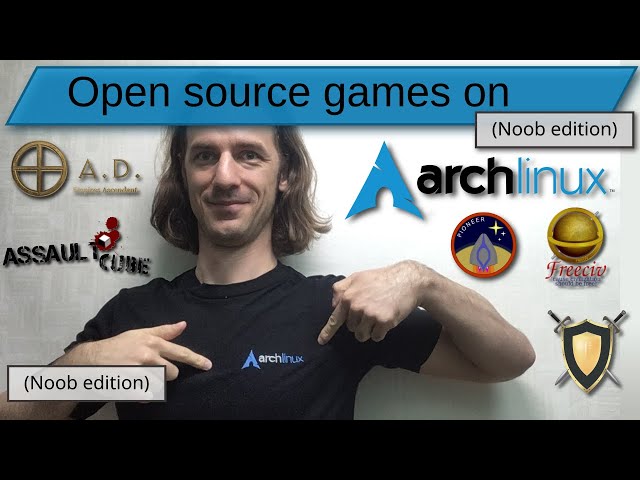 Open source games on Arch Linux (liberated software)