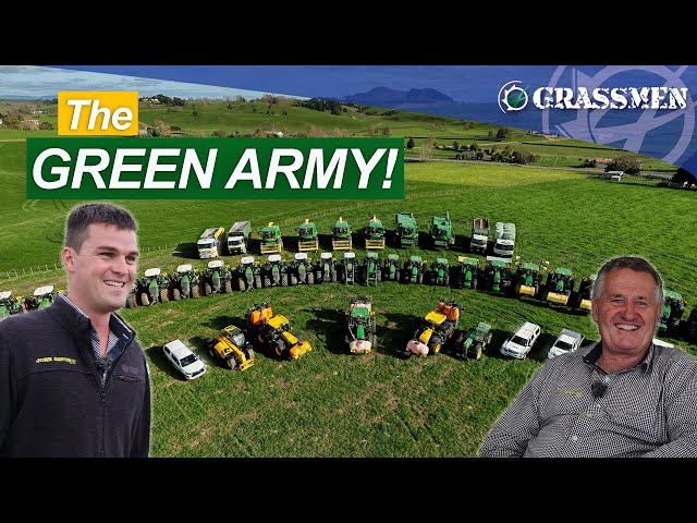 Meet the father/son duo who are all about green machines.