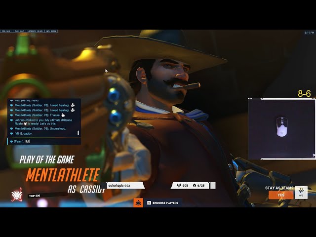 POTG! GOD OF DPS - GALE ! INSANE CASSIDY GAMEPLAY OVERWATCH 2 SEASON 3