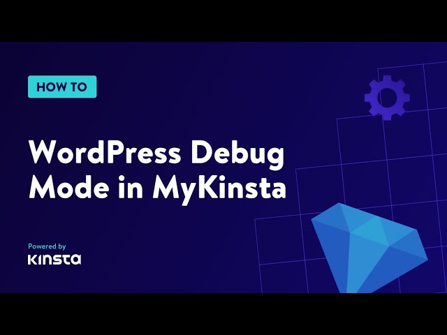 How to Enable WordPress Debug Mode in MyKinsta