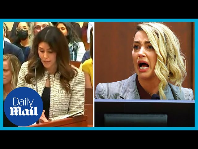 'Your lies have been exposed': Johnny Depp lawyer Camille Vasquez destroys Amber Heard