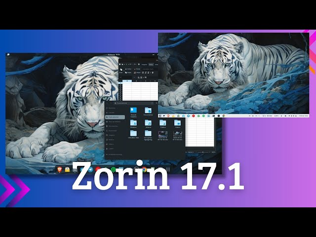 ⭐ Zorin OS 17.1 é o mais compatível com o Windows...