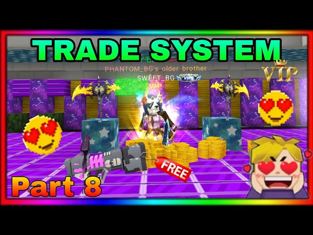 😱How To Get Rich Trade System In Skyblock Blockman Go SkyKING Part 8#