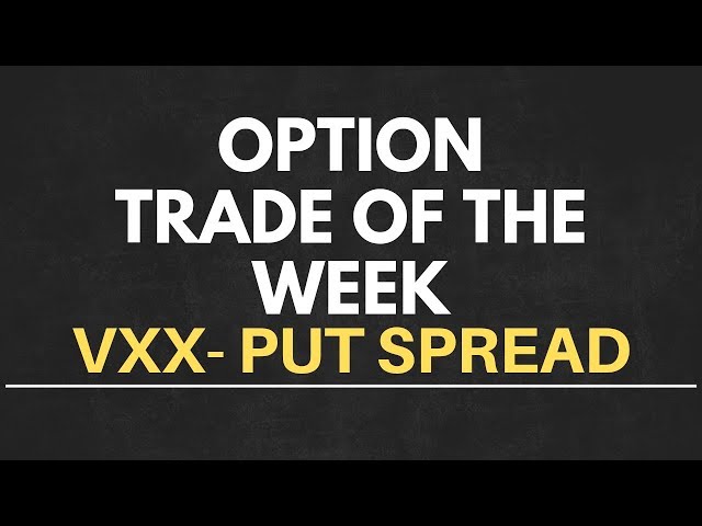 Options Trade of the Week - VXX