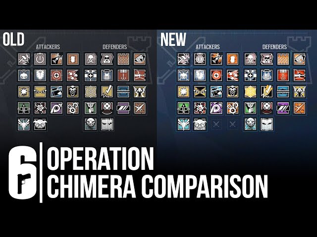 OLD vs NEW UPDATE - Rainbow Six Siege (Operation Chimera Comparison Changes)