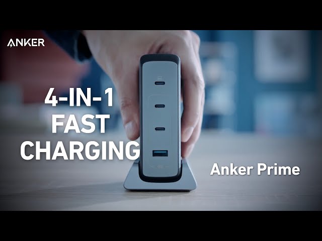 4-in-1 Super Power—Anker Prime 240W GaN Desktop Charger