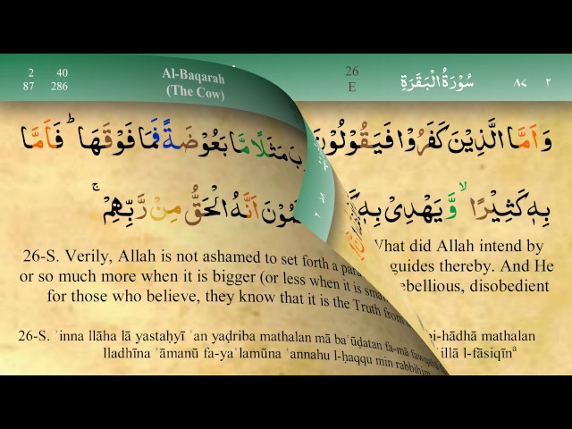 002 Surah Al Baqara with Tajweed by Mishary Al Afasy (iRecite)