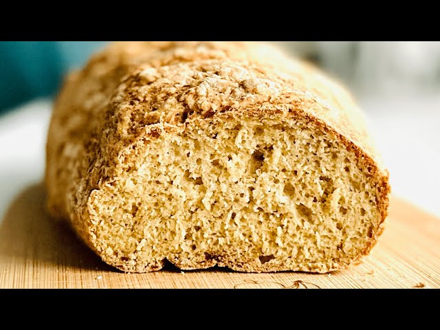 Soft, fluffy bread without eggs and wheat flour! For your healthy breakfast!