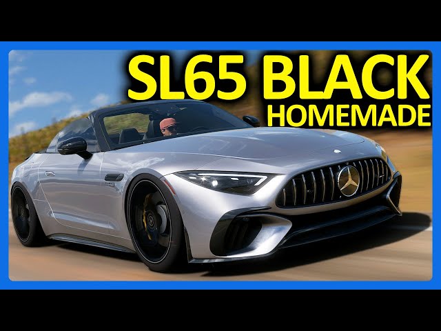 Forza Horizon 5 : Homemade SL65 Black Edition!! (FH5 AMG SL63)