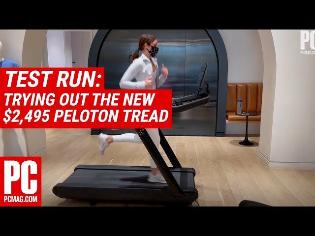 Test Run: Trying Out the New $2,495 Peloton Tread
