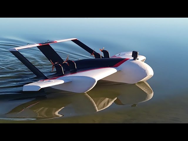 APEX Ekranoplan:  Demonstration Drone for Manned Vehicle