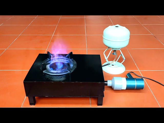 Instructions for making waste oil stoves - green fire helps save gas